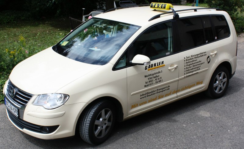 Taxi Gaukler Haßfurt - VW Touran